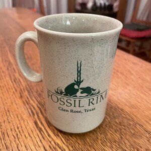 Vintage Fossil Rim Glen Rose, Texas Souvenir Coffee Cup Mug by Tams Made in UK